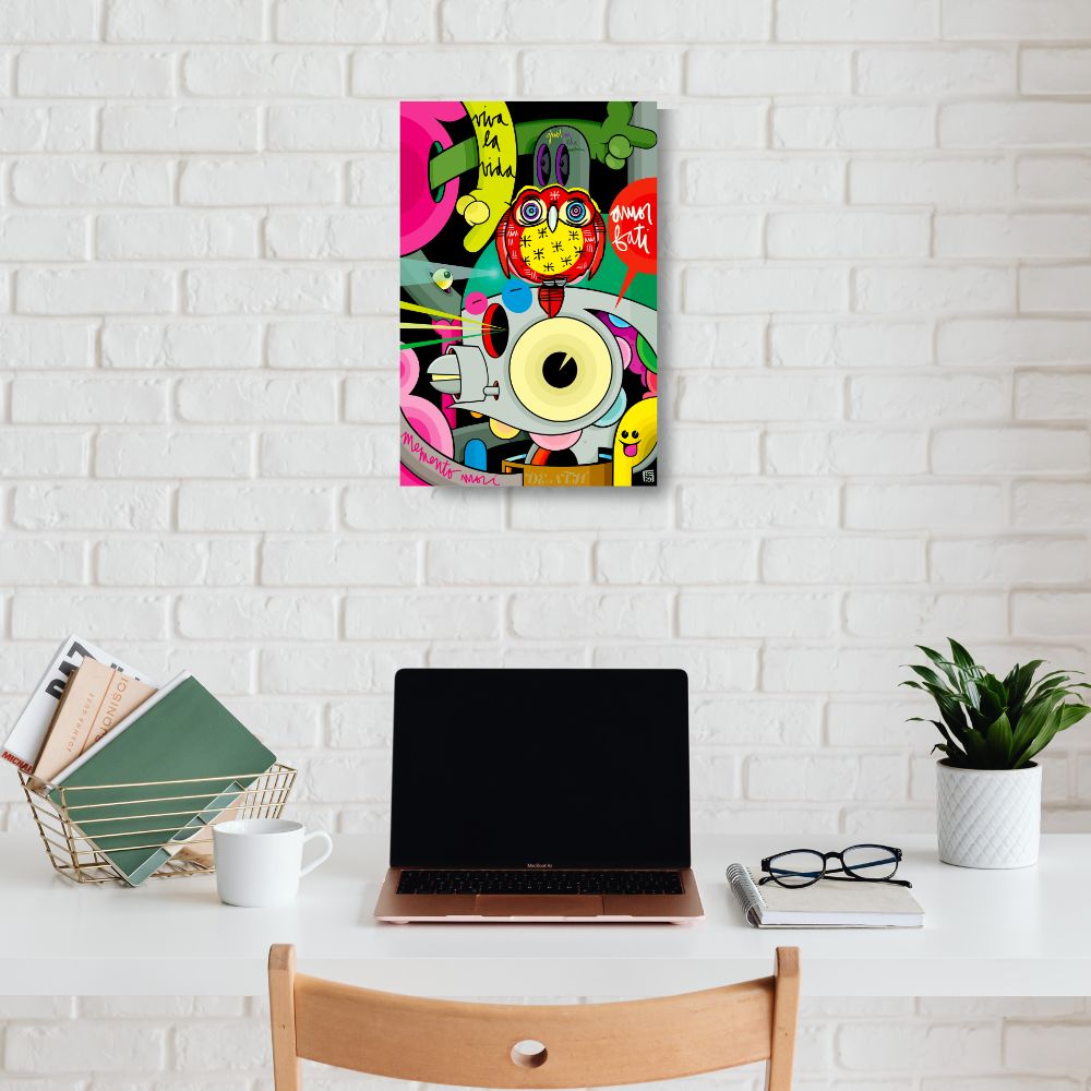 Viva la Vida - LEBO X DALEK - Lebo Steel Mineral Print